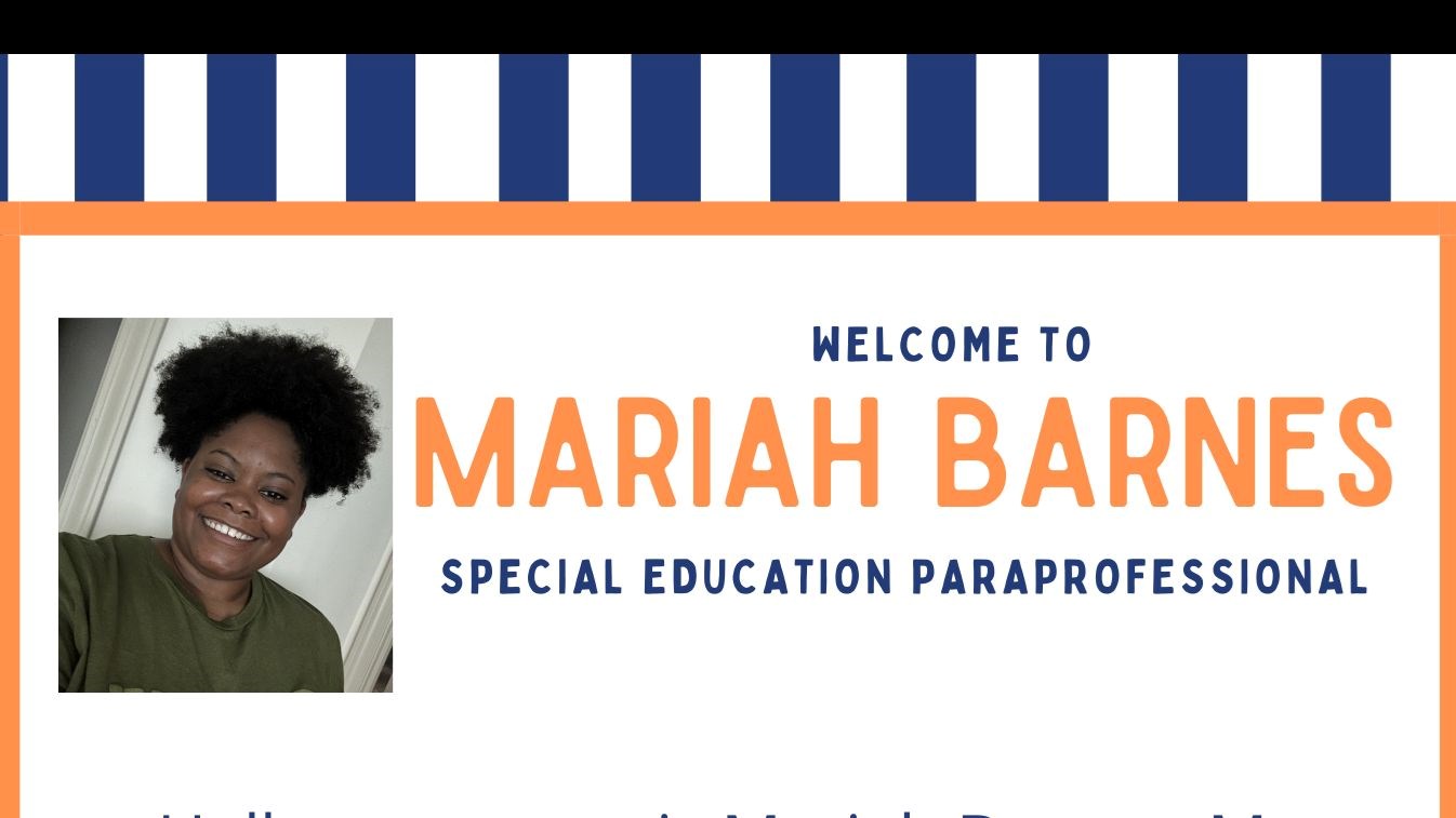 Welcome to Mariah Barnes!